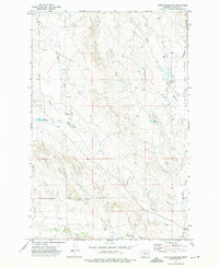 Papps Reservoir 1972 topographic map thumbnail