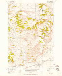 Park City 1956 topographic map thumbnail