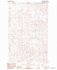 Park Lake 1983 topographic map thumbnail