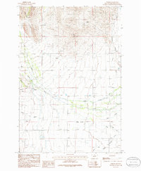 Parker 1986 topographic map thumbnail