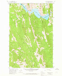 Patricks Basin 1958 topographic map thumbnail