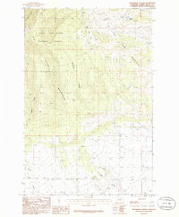 Patterson Canyon 1986 topographic map thumbnail