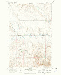Peerless 4 SE 1973 topographic map thumbnail