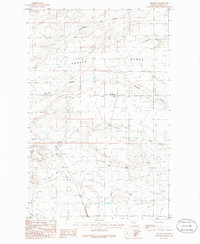 Pendroy 1985 topographic map thumbnail