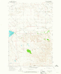 Petrolia Lake 1963 topographic map thumbnail