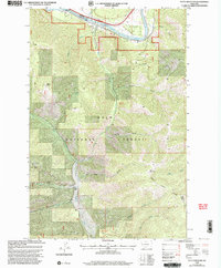 Petty MountaIn 1999 topographic map thumbnail
