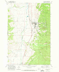 Philipsburg 1971 topographic map thumbnail