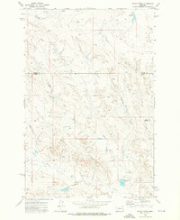 Physic Creek 1972 topographic map thumbnail