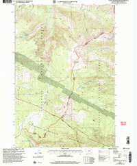 Picket Pin Mountain 2000 topographic map thumbnail