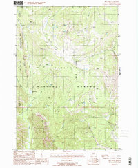 Pika Point 1988 topographic map thumbnail