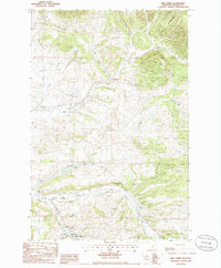Pike Creek 1985 topographic map thumbnail