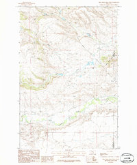 Pike Creek Hills West 1986 topographic map preview