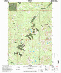 Pikes Peak 1996 topographic map thumbnail