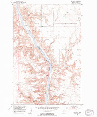 Pilot Rock 1953 topographic map thumbnail