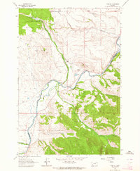 Pine Hill 1962 topographic map thumbnail