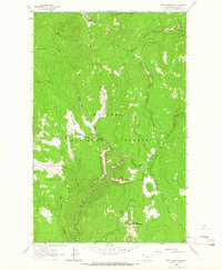 Pink Mountain 1963 topographic map thumbnail