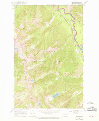 Pinnacle 1964 topographic map thumbnail