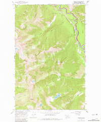 Pinnacle 1964 topographic map thumbnail