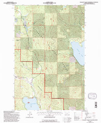 Pleasant Valley Mountain 1994 topographic map thumbnail