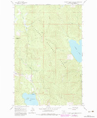 Pleasant Valley Mountain 1964 topographic map thumbnail