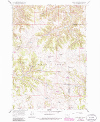 Poker Jim Butte 1966 topographic map thumbnail
