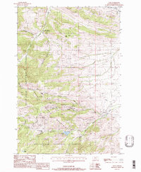 Pony 1988 topographic map thumbnail