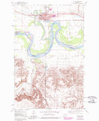 Poplar 1972 topographic map thumbnail