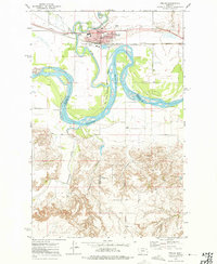 Poplar 1972 topographic map thumbnail