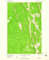 Porphyry Reef 1958 topographic map thumbnail