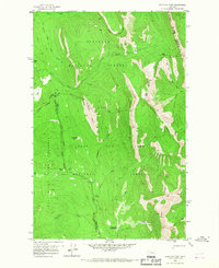 Porphyry Reef 1958 topographic map thumbnail