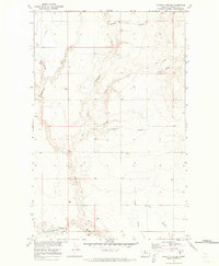 Poverty Coulee 1970 topographic map thumbnail