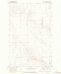 Poverty Coulee NE 1970 topographic map thumbnail