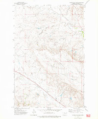 Poverty Flat West 1972 topographic map thumbnail
