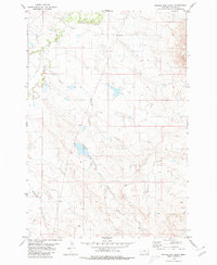 Prairie Dog Creek 1980 topographic map thumbnail