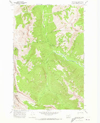 Prairie Reef 1970 topographic map preview