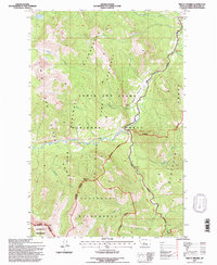 Pretty Prairie 1995 topographic map thumbnail