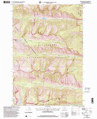 Printz Ridge 1998 topographic map thumbnail