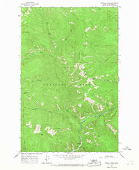 Priscilla Peak 1964 topographic map thumbnail