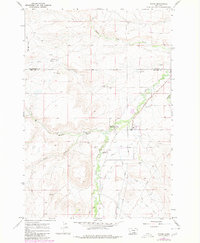 Pryor 1967 topographic map thumbnail