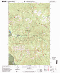 Pulpit Mountain 1997 topographic map thumbnail