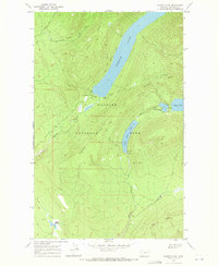 Quartz Ridge 1968 topographic map thumbnail