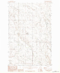 Quick Reservoir 1983 topographic map thumbnail