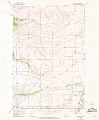 Racetrack 1967 topographic map thumbnail