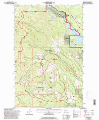 Radnor 1994 topographic map thumbnail