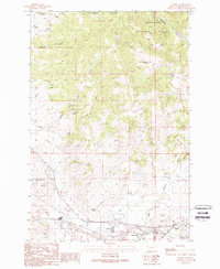 Ramsay 1989 topographic map thumbnail