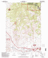 Ramsay 1996 topographic map thumbnail