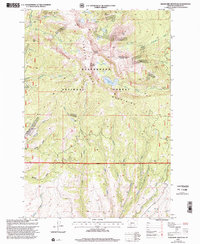 Ramshorn Mountain 1997 topographic map thumbnail