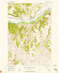 Rapids 1956 topographic map thumbnail