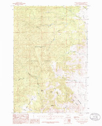 Ratio Mountain 1985 topographic map thumbnail