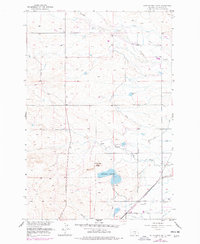 Rattlesnake Butte 1956 topographic map thumbnail
